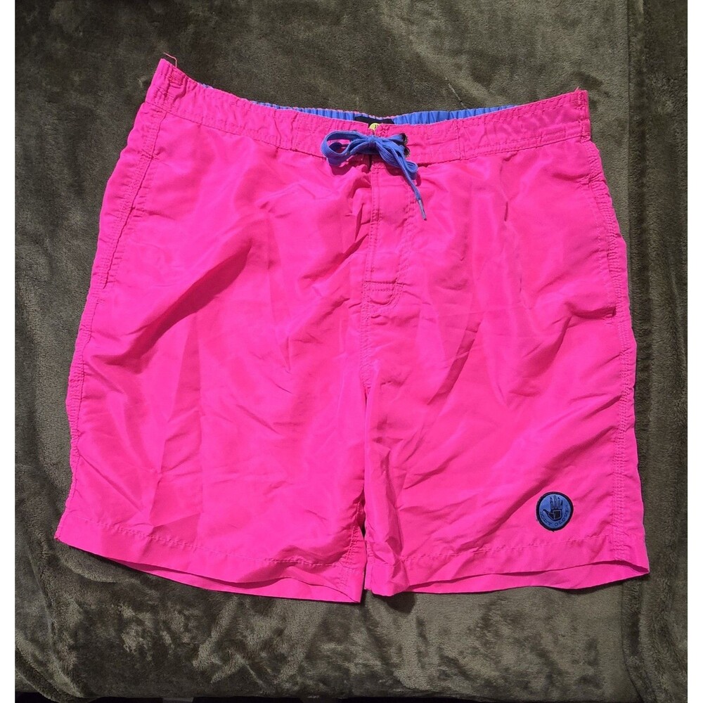 Body Glove 8" Men's Swim Trunks Board Surf Shorts Pink Size Large 34
